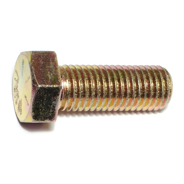 Midwest Fastener Grade 8, 3/4"-10 Hex Head Cap Screw, Zinc Yellow Steel, 2 in L, 10 PK 00765 - main